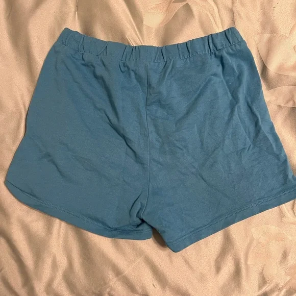 Open Edit Blue girls Shorts with Yellow Accents size 8 Be Yourself - Picture 3 of 5